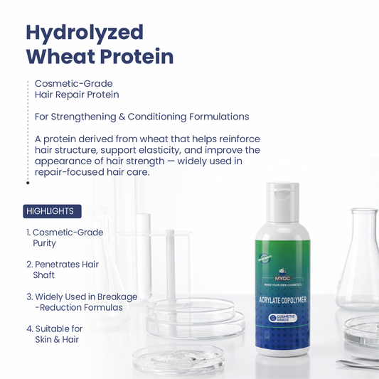 Hydrolyzed Wheat Protein Cosmetic Grade Hair Repair Ingredient