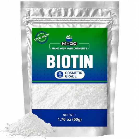 Biotin powder cosmetic grade 50 g pouch