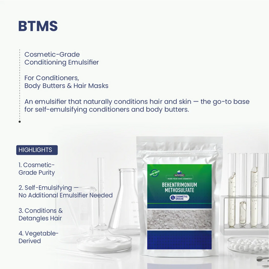 BTMS-50 conditioning emulsifier for conditioners and hair masks