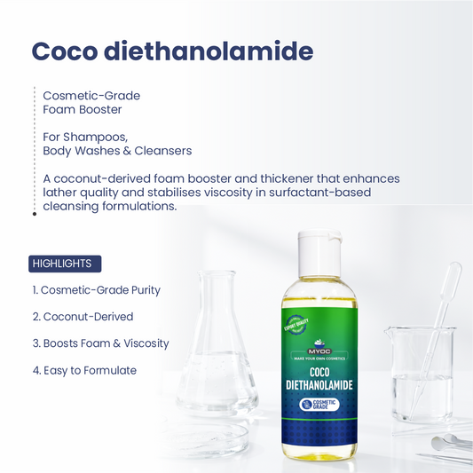 Coco di ethanol amide ingredient for cosmetic and personal care formulations