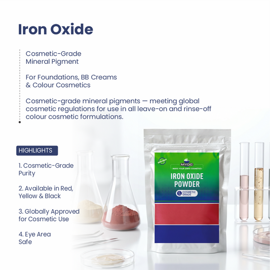 Iron Oxide ingredient for cosmetic and personal care formulations