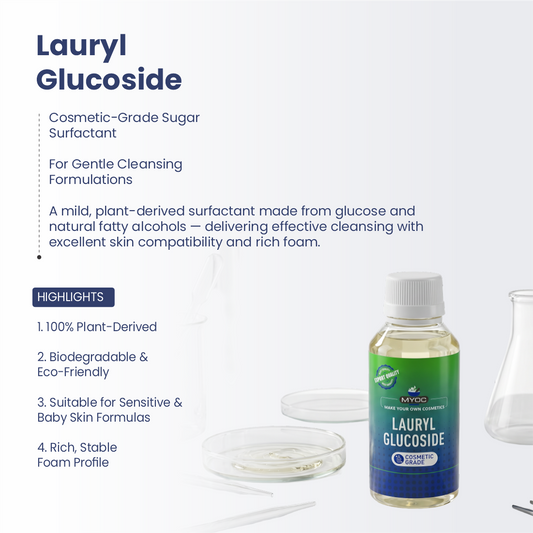 Lauryl Glucoside surfactant for cleansing and personal care formulations