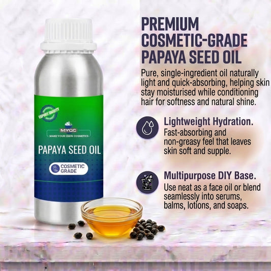 Papaya Seed Oil for cosmetic and personal care formulations