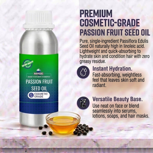 Passion Fruit Seed Oil for cosmetic and personal care formulations