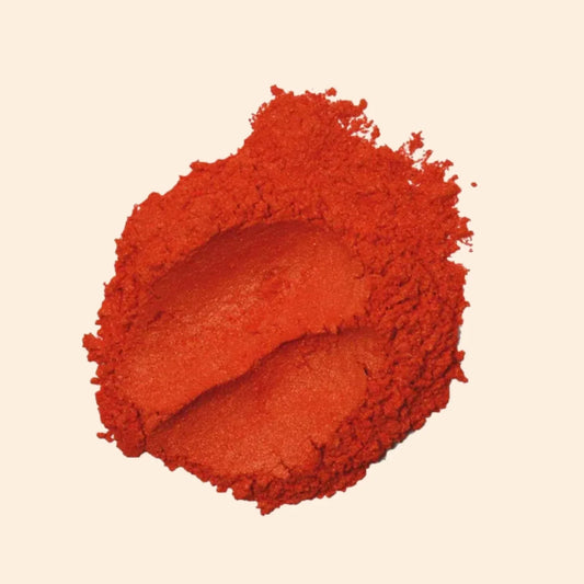 Saffron Mica Powder