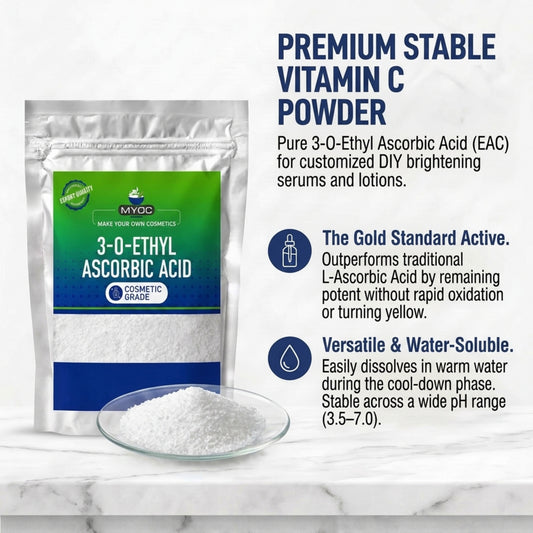 3-O-Ethyl Ascorbic Acid Powder for Skincare formulations