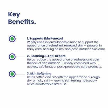 Allantoin Powder Benefits for Skin Renewal Soothing and Softening
