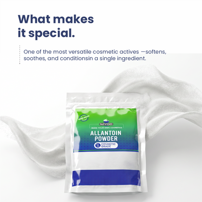 Allantoin Powder for Soothing Softening and Skin Conditioning