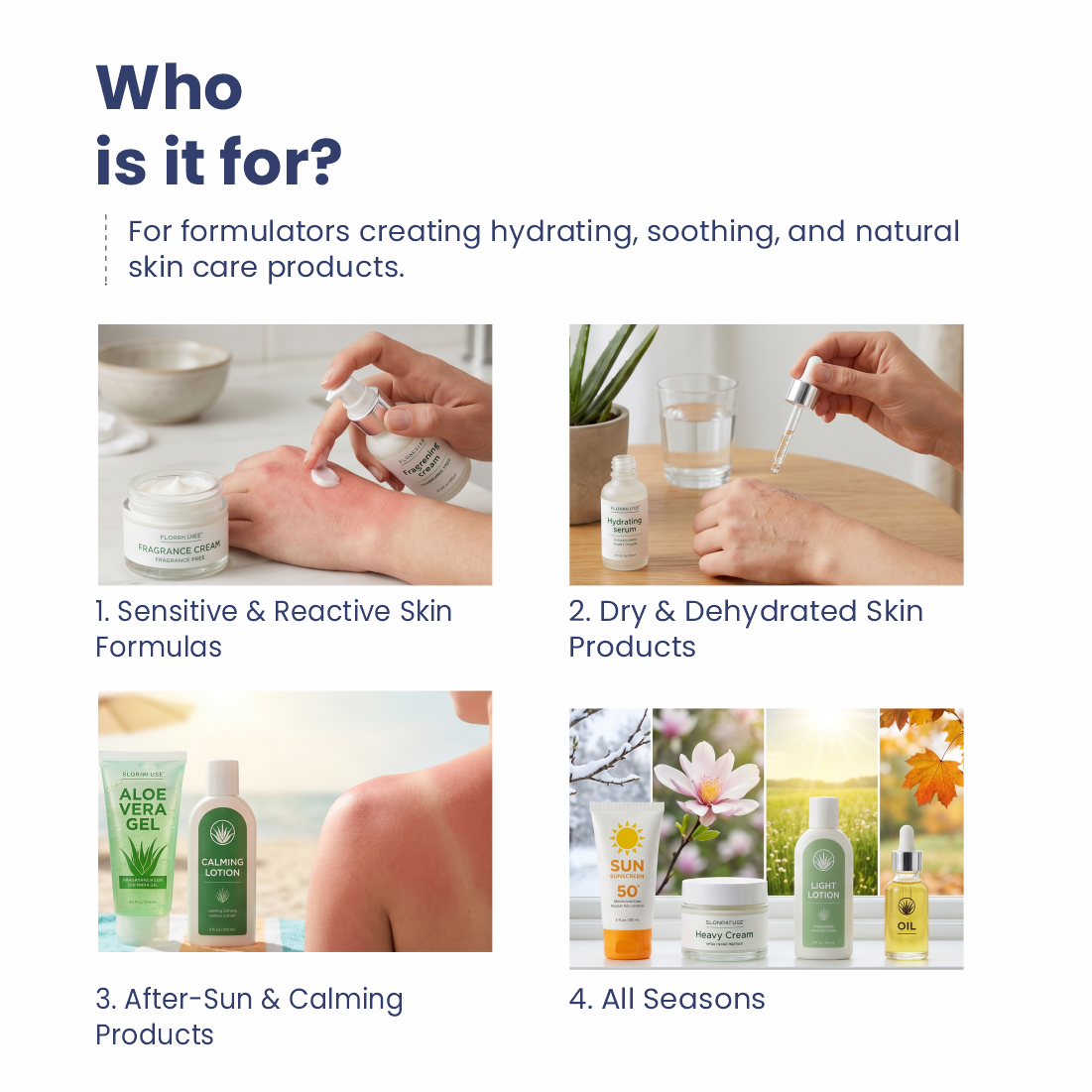 Aloe Vera Juice for Sensitive Dry Dehydrated and After Sun Skincare
