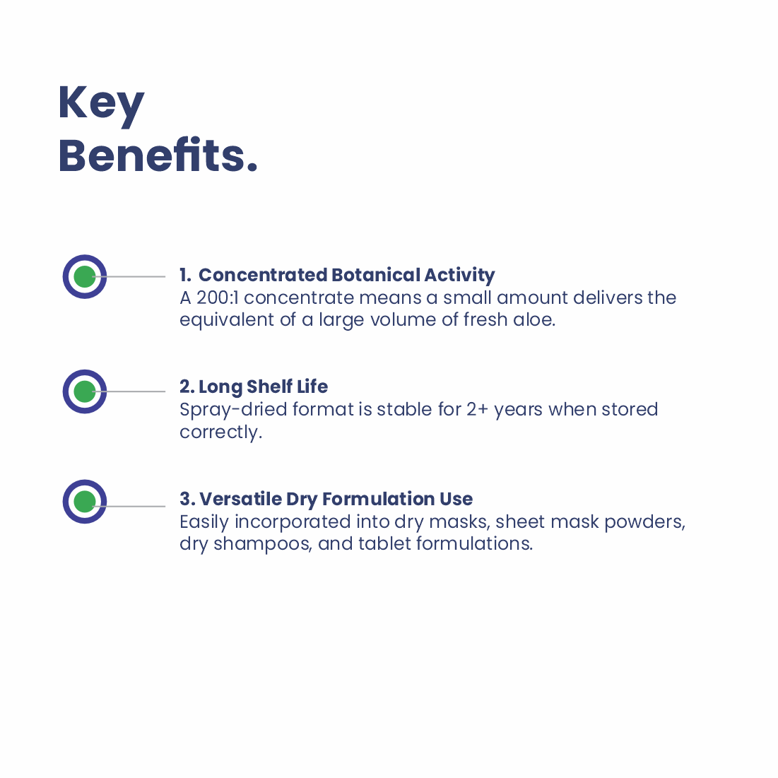 Aloe Vera Powder Benefits for Concentrated Dry Cosmetic formulations