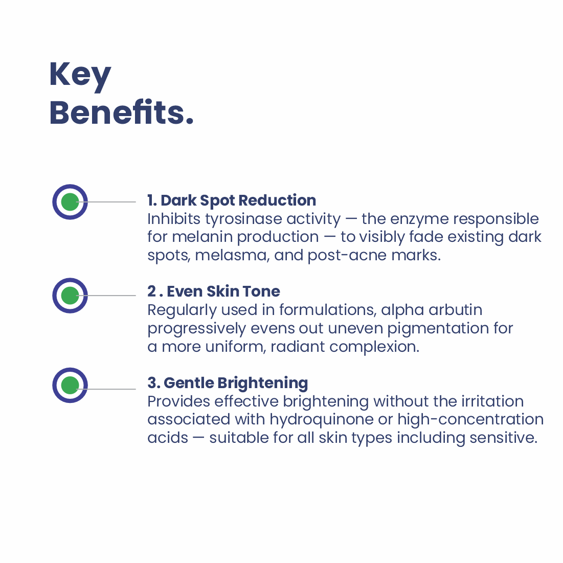 Alpha Arbutin Key Benefits for Dark Spots, Uneven Skin Tone and Brightening