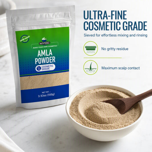 Ultra-Fine Cosmetic Grade Amla Powder for Hair and Scalp formulations