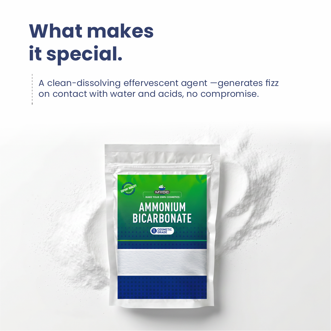 Ammonium Bicarbonate formulation properties and ingredient profile