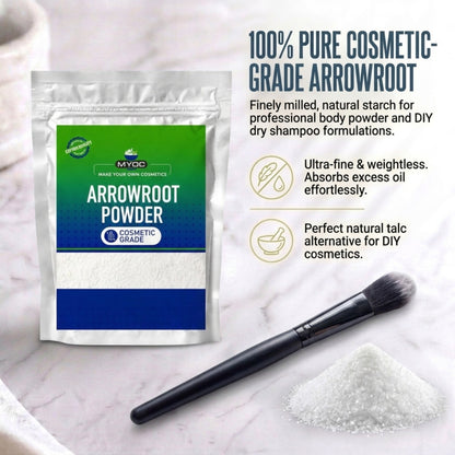 Arrowroot Powder powder for cosmetic and personal care formulations