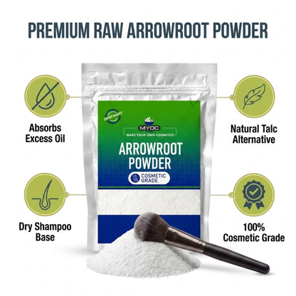 How to use Arrowroot Powder in cosmetic formulations