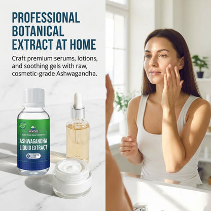 How to use Ashwagandha Liquid Extract in cosmetic formulations