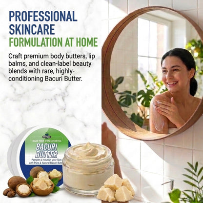 Bacuri Butter applications in skincare haircare and body butter products