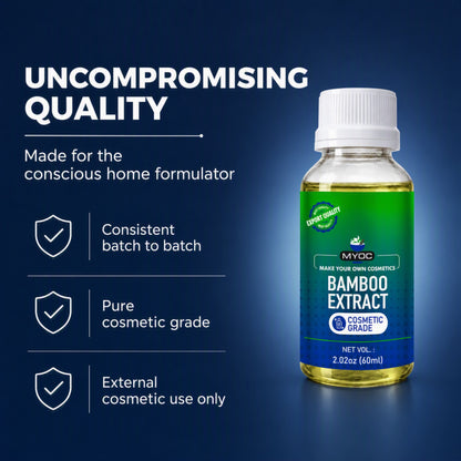 Bamboo Extract cosmetic formulation and raw material reference