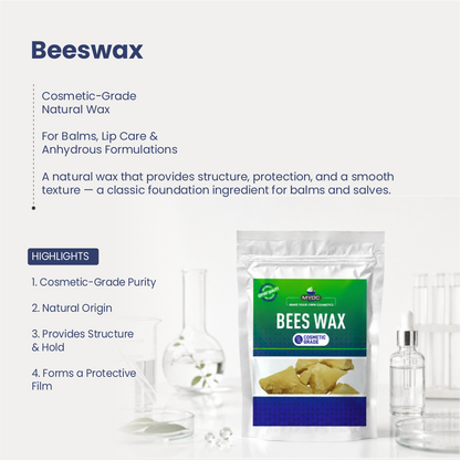 Beeswax for creams balms and personal care formulations