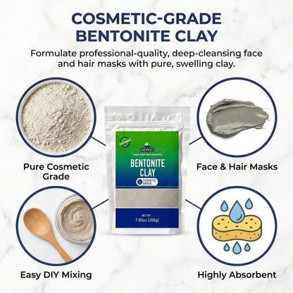 Bentonite Clay key benefits for cosmetic formulations
