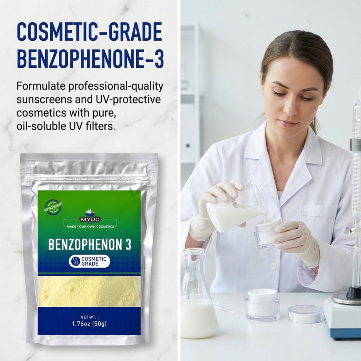 Benzophenone applications in skincare haircare and personal care products