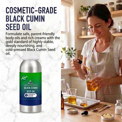 Black Cumin Seed Oil applications in skincare haircare and body care products