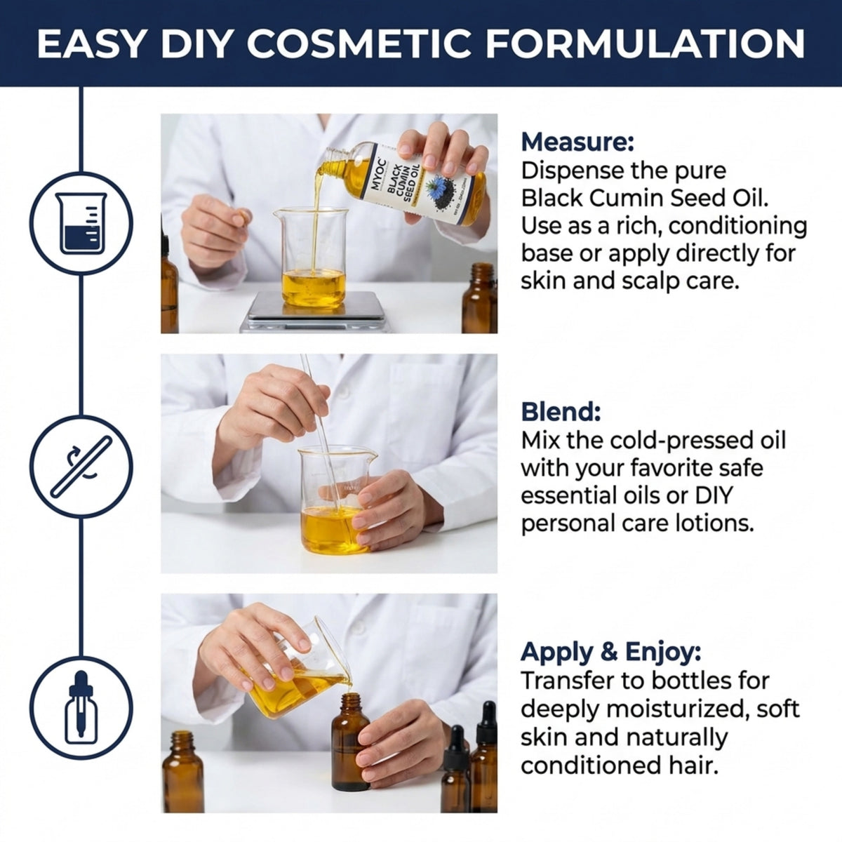 Black Cumin Seed Oil ingredient profile for skin and hair care formulations