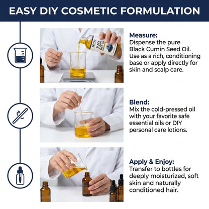 Black Cumin Seed Oil ingredient profile for skin and hair care formulations