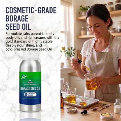 Borage Seed Oil applications in skincare haircare and body care products