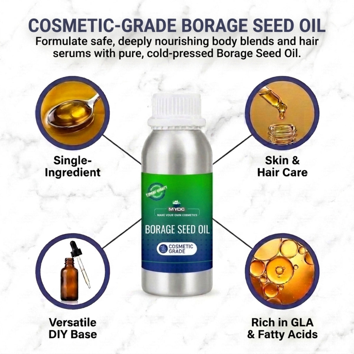 Borage Seed Oil key formulation benefits and properties
