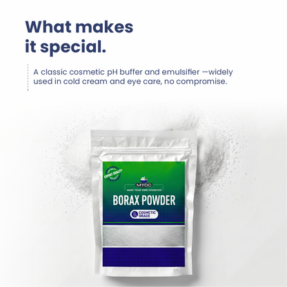 Borax Powder formulation properties and ingredient profile