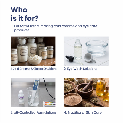 Borax Powder applications in skincare haircare masks and personal care products