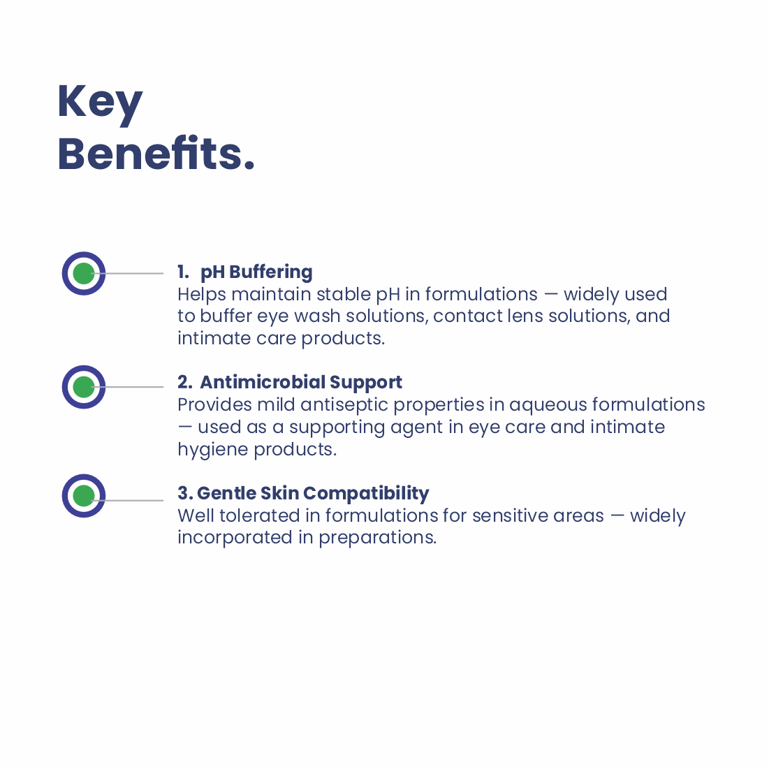 Boric Acid key benefits for skincare formulations