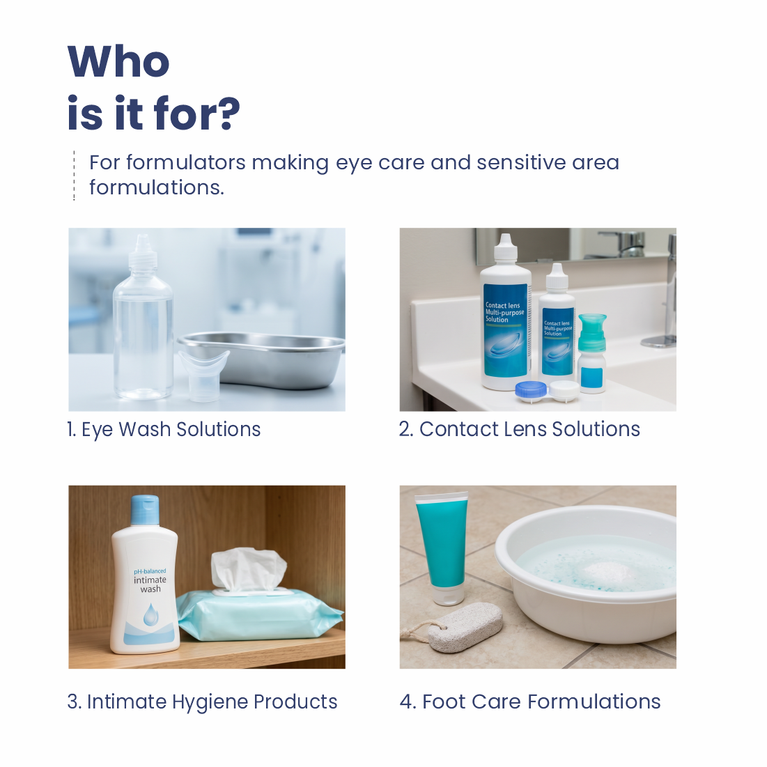 Boric Acid applications in serums creams lotions and cosmetic products