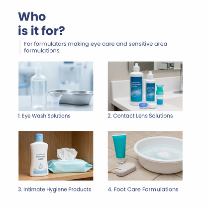 Boric Acid applications in serums creams lotions and cosmetic products