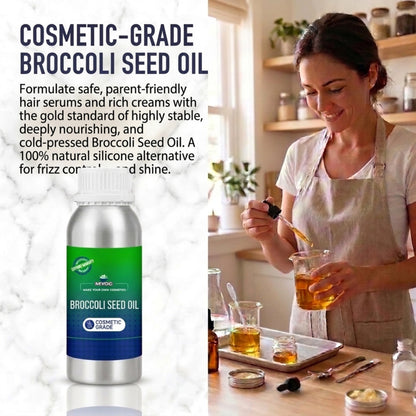 Broccoli Seed Oil applications in skincare haircare and body care products