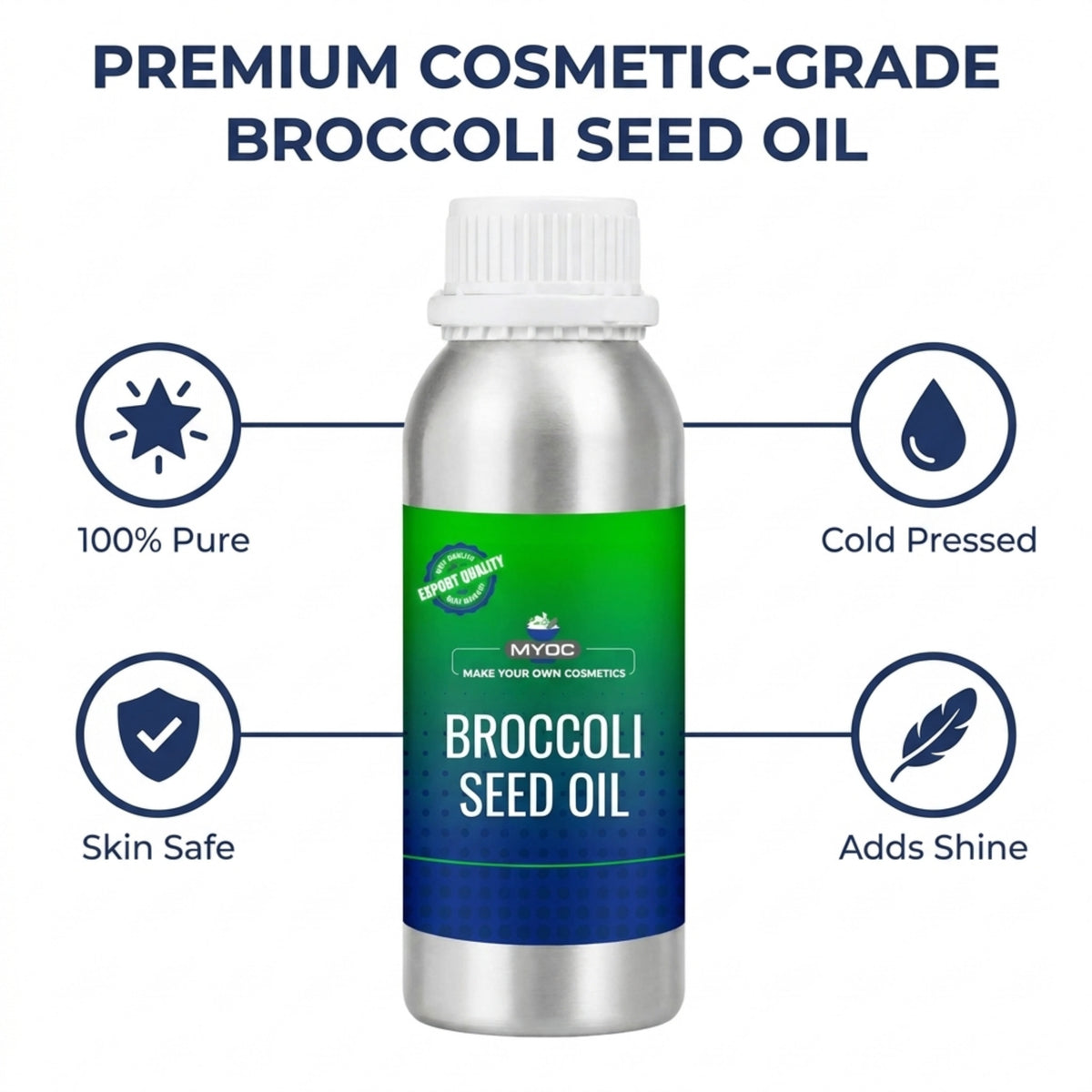 How to use Broccoli Seed Oil in cosmetic formulations