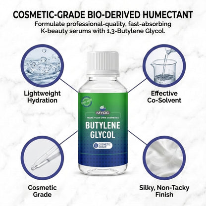 Butylene Glycol key benefits for cosmetic formulations