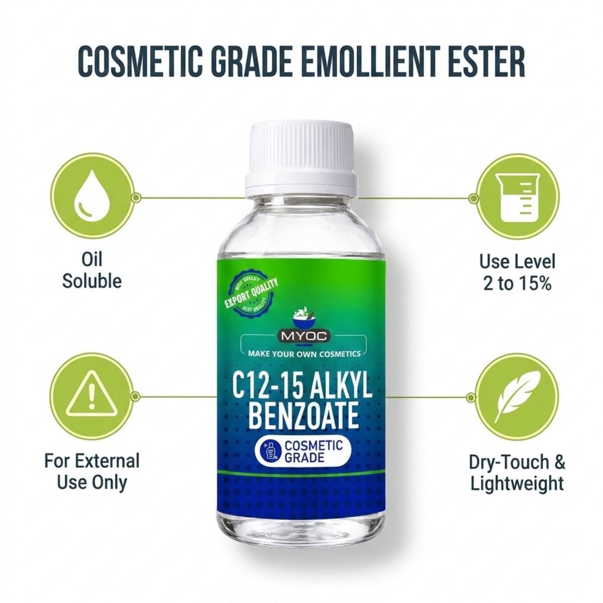 How to use C12-15 Alkyl Benzoate in cosmetic formulations