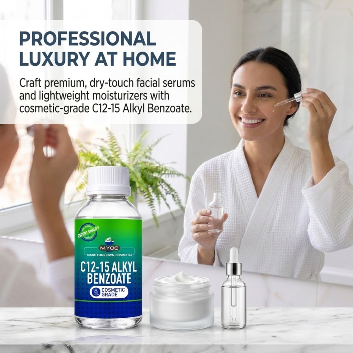C12-15 Alkyl Benzoate applications in skincare haircare and personal care products
