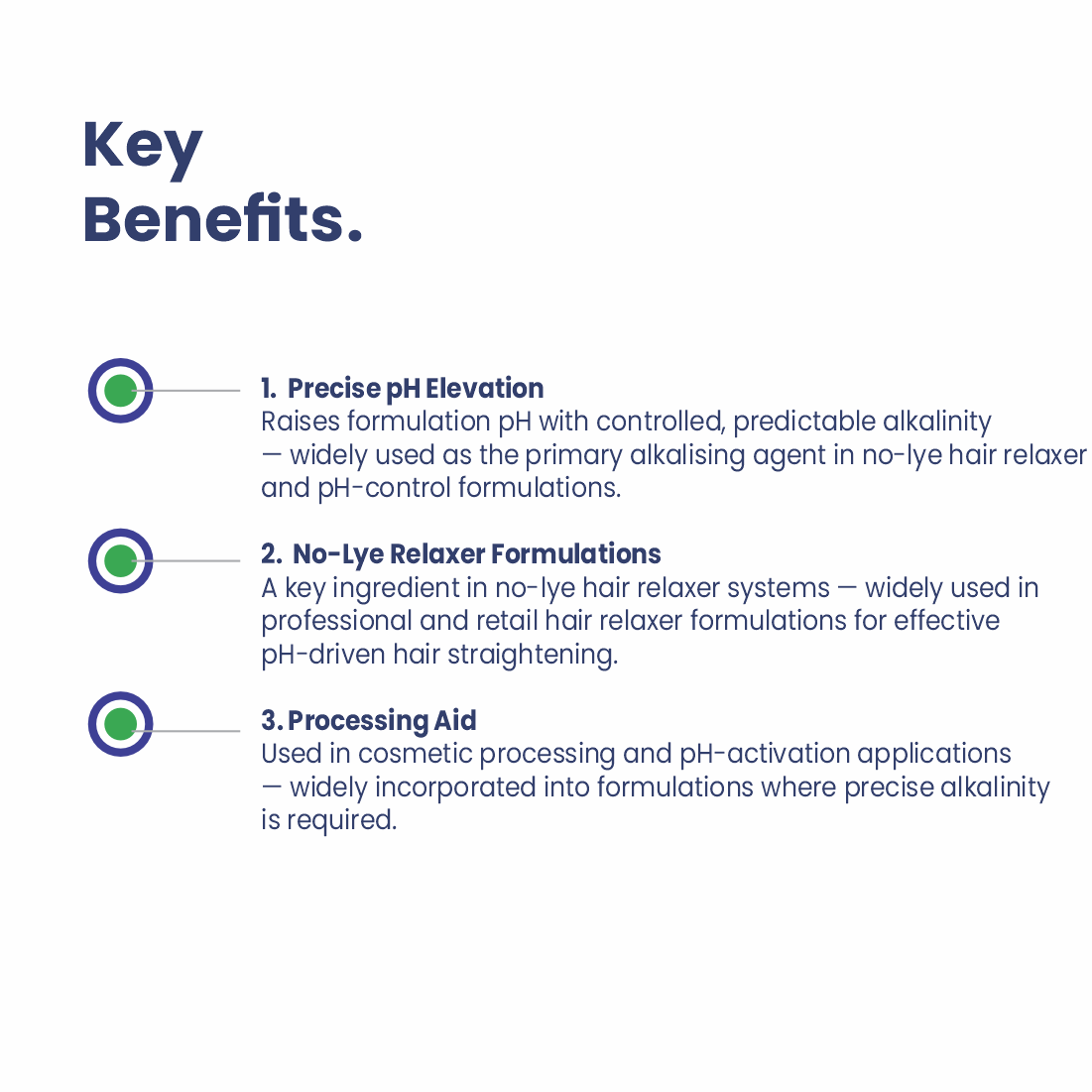 Calcium Hydroxide Powder key benefits for cosmetic formulations