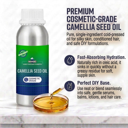 Camellia Seed Oil for cosmetic and personal care formulations
