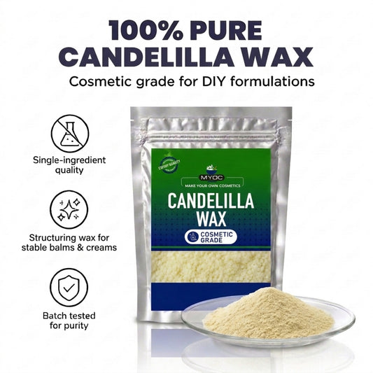Candelilla Wax for creams balms and personal care formulations