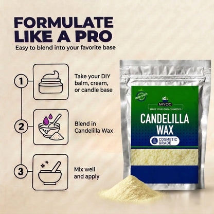 Candelilla Wax key benefits for cosmetic formulations