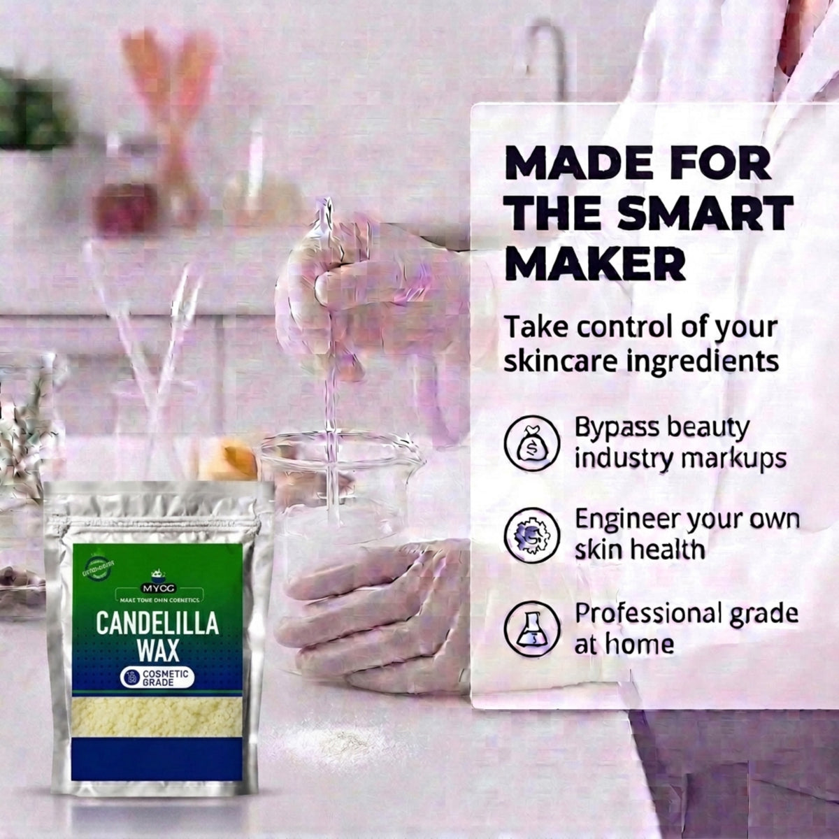 How to use Candelilla Wax in cosmetic formulations