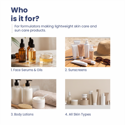 Caprylic/Capric Triglyceride applications in skincare haircare and personal care products