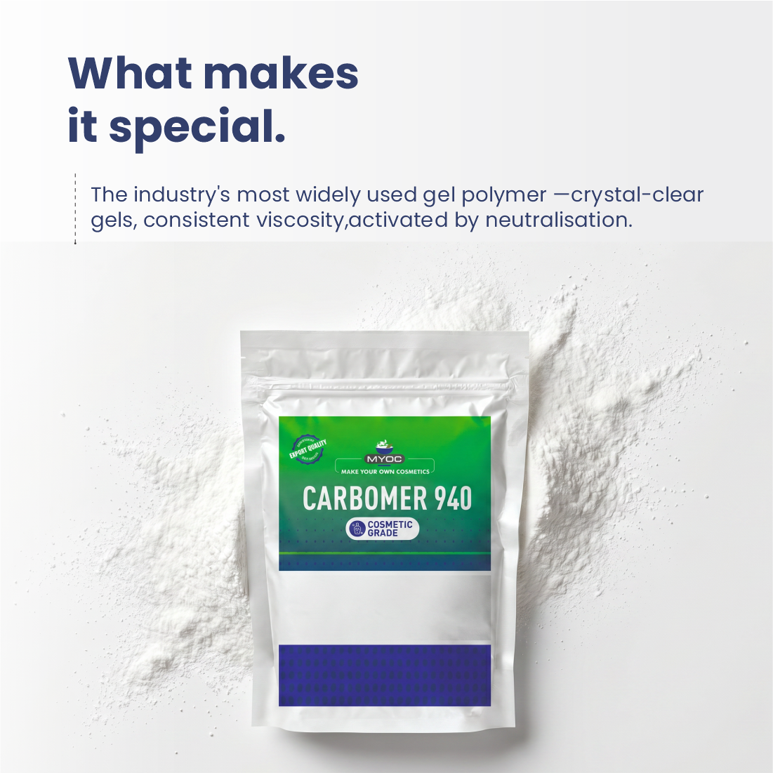Carbomer 940 formulation properties and ingredient profile
