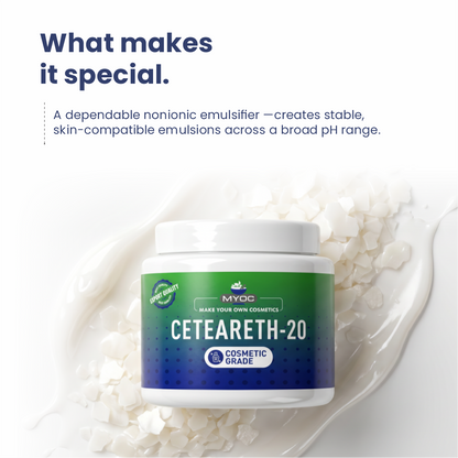 Ceteareth-20 formulation properties and ingredient profile