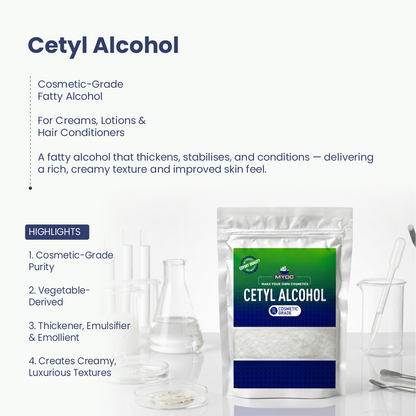 Cetyl Alcohol ingredient for cosmetic and personal care formulations