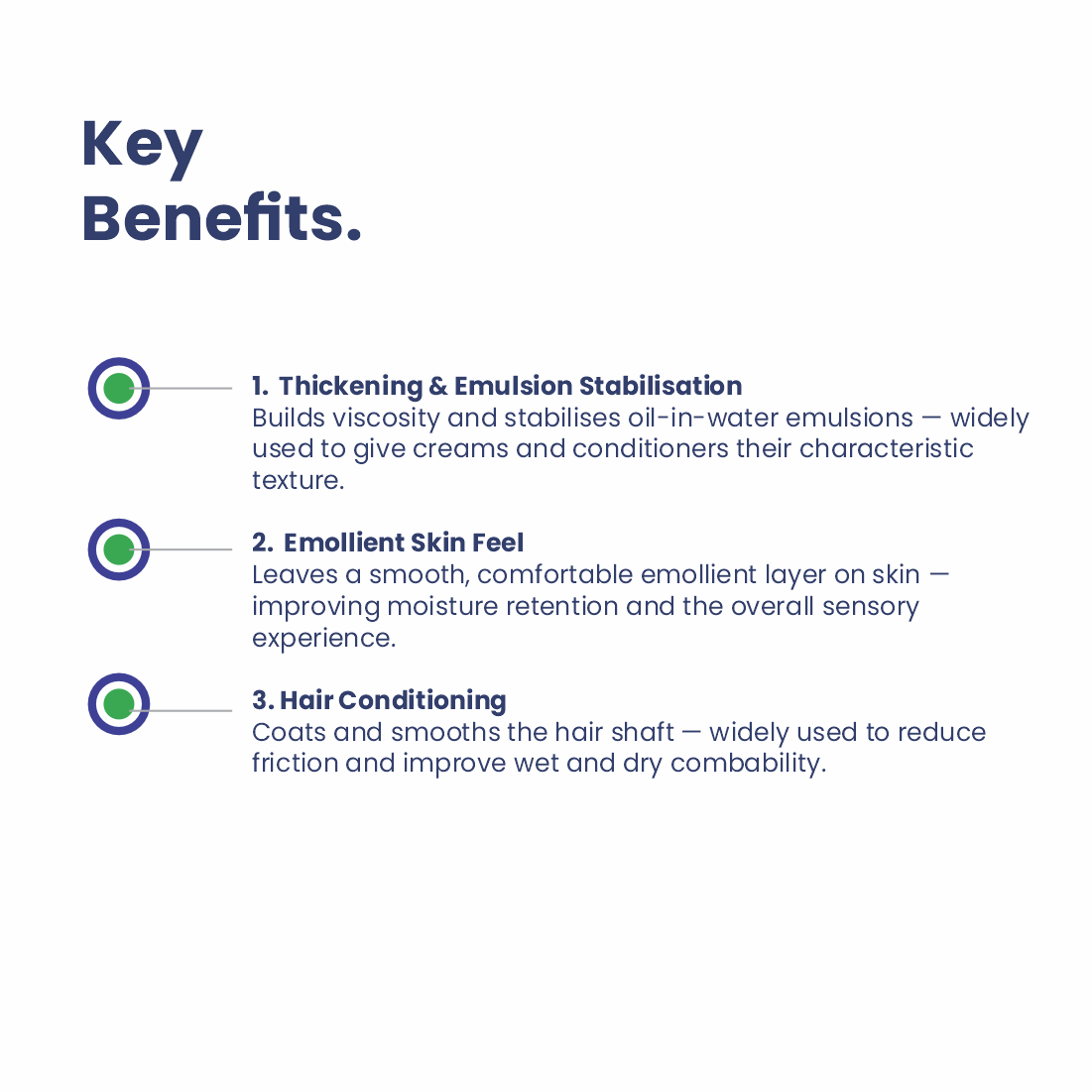 Cetyl Alcohol key benefits for cosmetic formulations